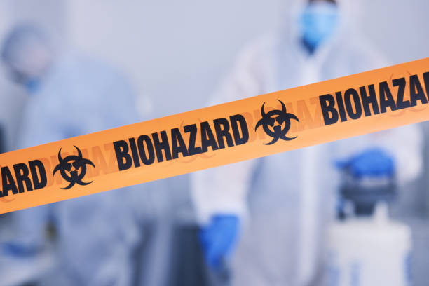 Professional Blood Cleanup technician working in Tabiona, UT